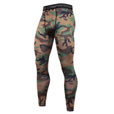 Mens Quick Dry Compression Running Tights