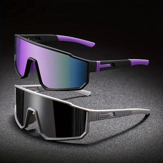 Oversized Polarized Cycling Glasses - Windproof Sport Eyewear