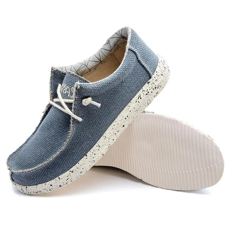Mens Canvas Slip On Loafers