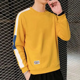 Patchwork Crewneck Sweatshirt
