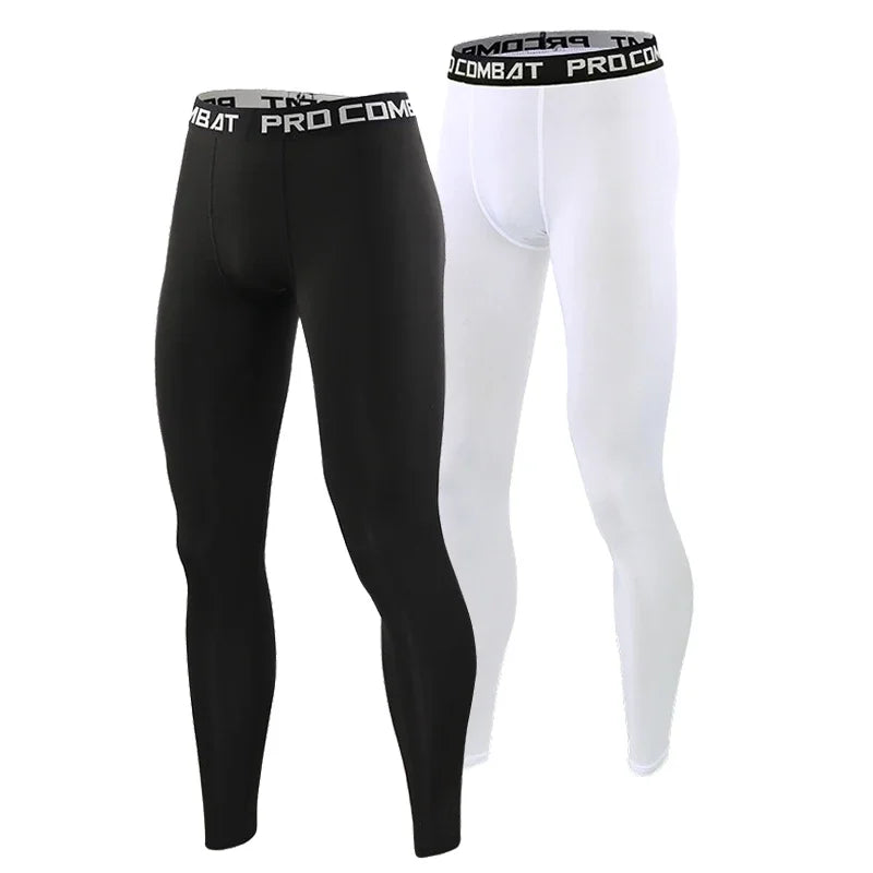 Mens Compression Running Tights