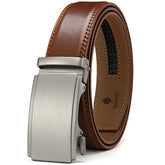 Mens Genuine Leather Ratchet Belt