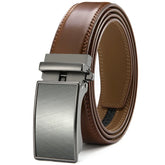 Mens Genuine Leather Ratchet Belt