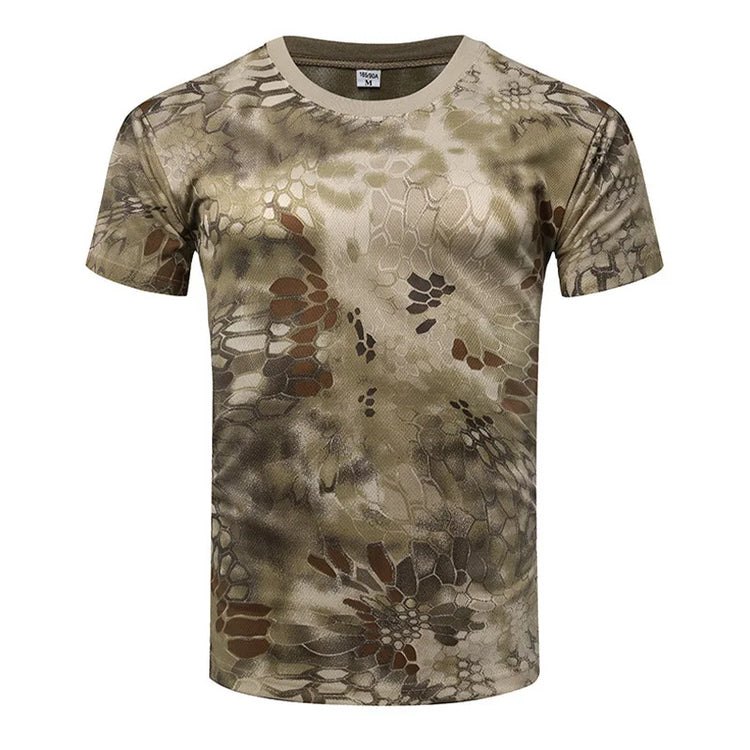 Mens Quick Dry Tactical T Shirt