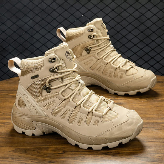 Mens Breathable Combat Boots
