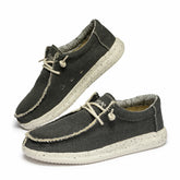 Mens Canvas Slip On Loafers