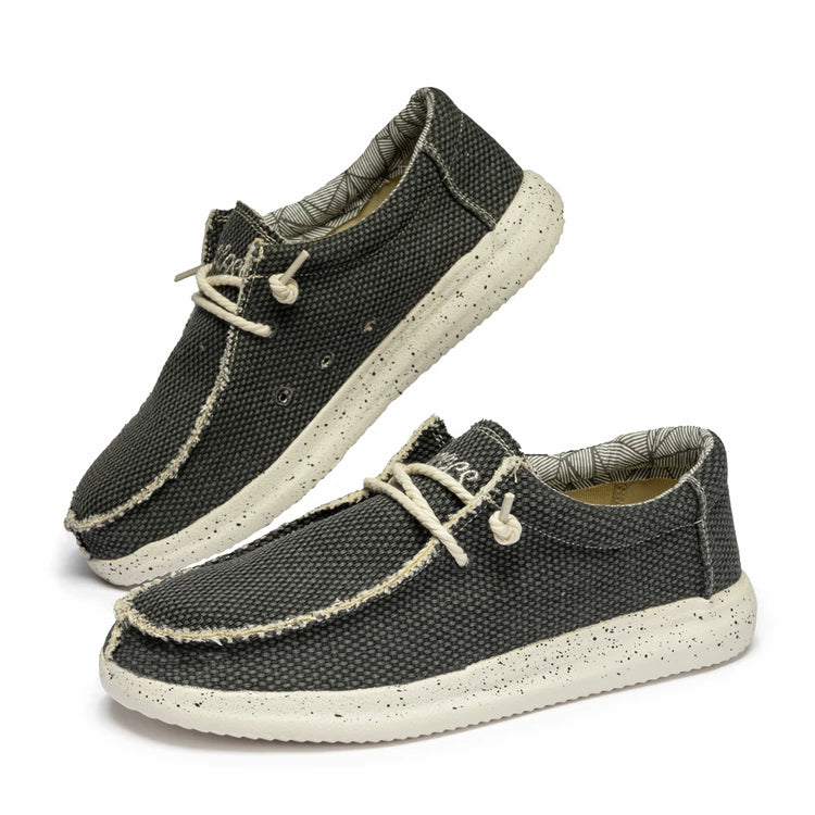 Mens Canvas Slip On Loafers