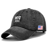 Denim Snapback Cap
