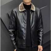 Winter Leather Work Jacket