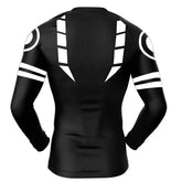 Mens Anime Compression Rash Guard