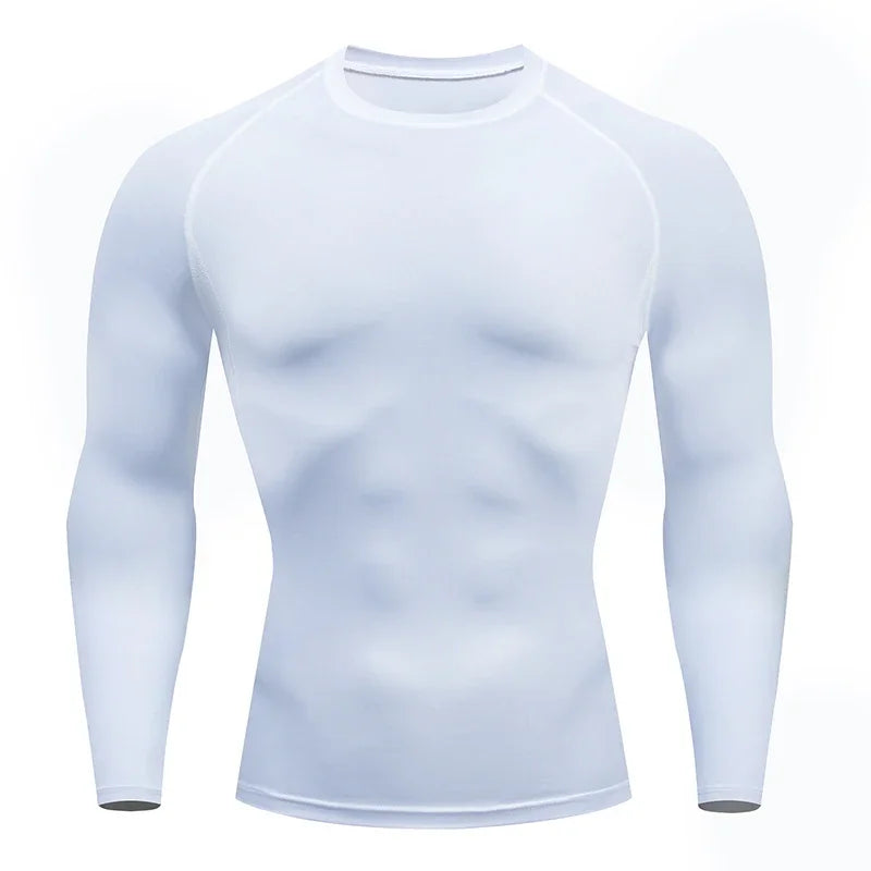 Mens Long Sleeve Compression Shirt