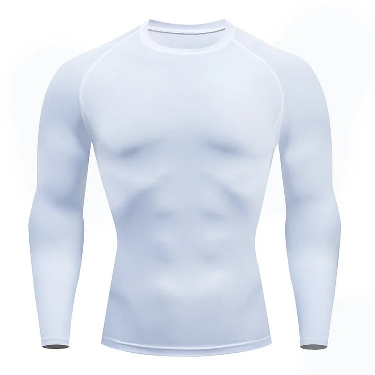 Mens Long Sleeve Compression Shirt