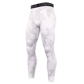 Mens Quick Dry Compression Running Tights