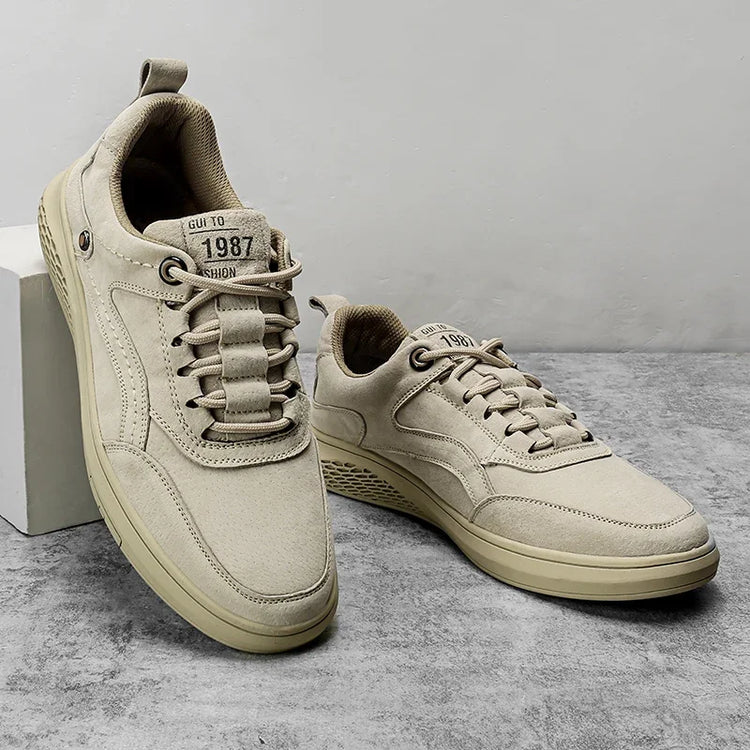 Mens Genuine Leather Casual Shoes