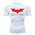 Mens Bat Print Compression Shirt
