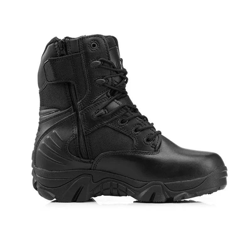 Mens Winter Tactical Ankle Boots