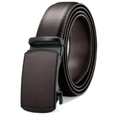 Mens Genuine Leather Ratchet Belt