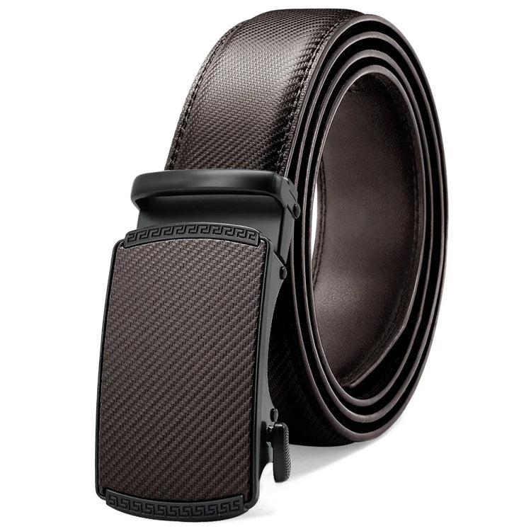 Mens Genuine Leather Ratchet Belt