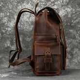 Genuine Leather Laptop Backpack