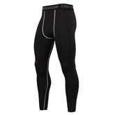 Mens Quick Dry Compression Running Tights