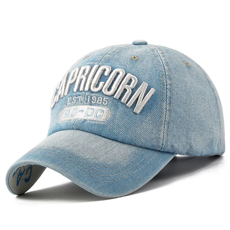 Denim Snapback Cap