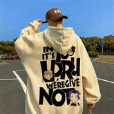 Oversized Graphic Hoodie