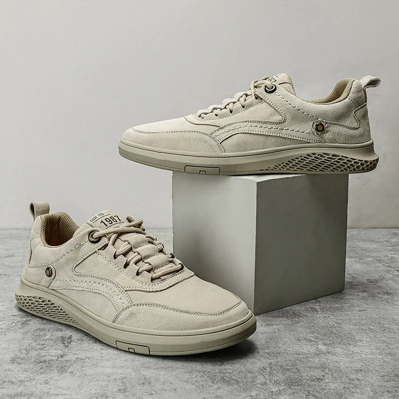 Mens Genuine Leather Casual Shoes