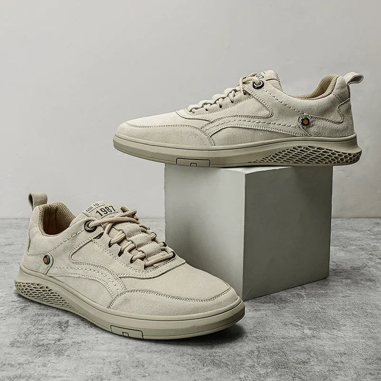 Mens Genuine Leather Casual Shoes