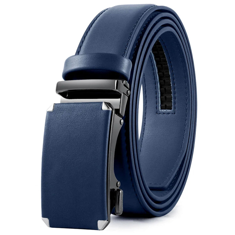 Mens Genuine Leather Ratchet Belt