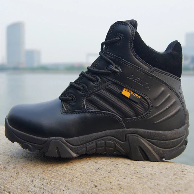 Mens Tactical Ankle Boots