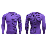 Mens Anime Compression Rash Guard