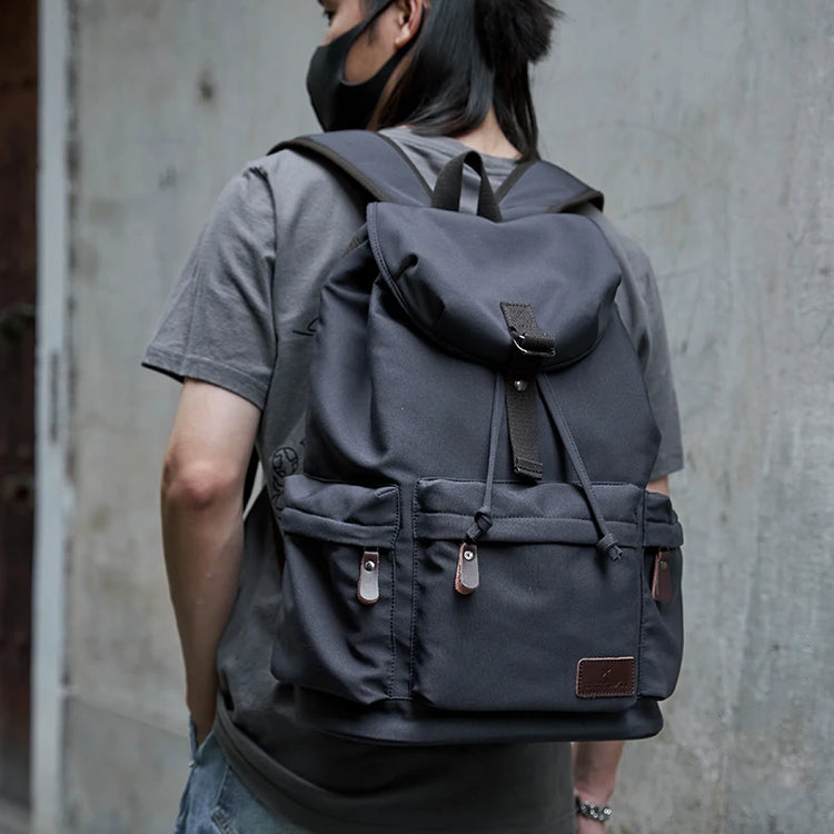 Vintage Canvas Laptop Backpack 