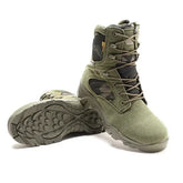 Mens Winter Tactical Ankle Boots
