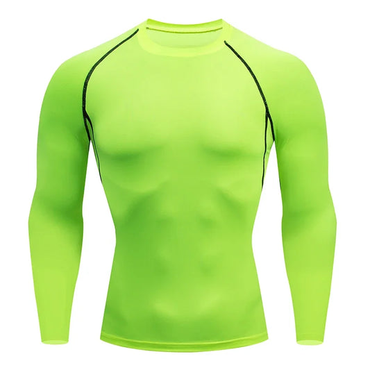 Mens Long Sleeve Compression Shirt