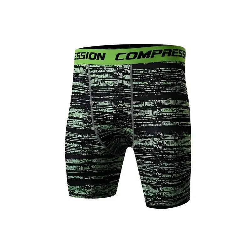 Mens Quick Dry Compression Shorts