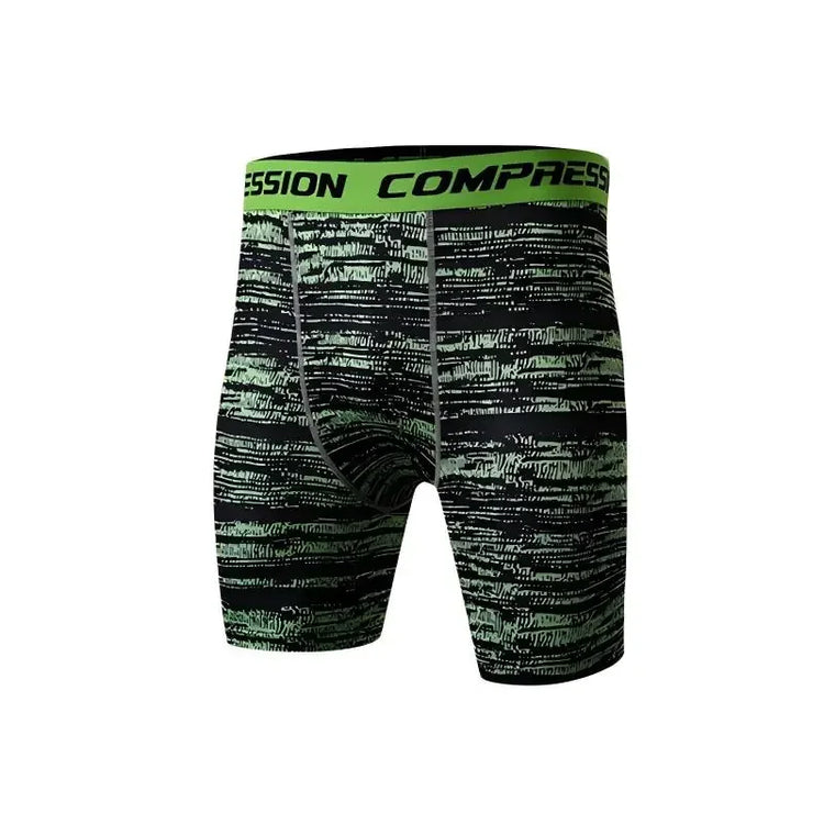 Mens Quick Dry Compression Shorts