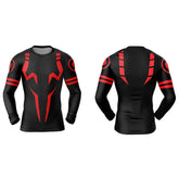 Mens Anime Compression Rash Guard