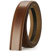 Mens Genuine Leather Ratchet Belt