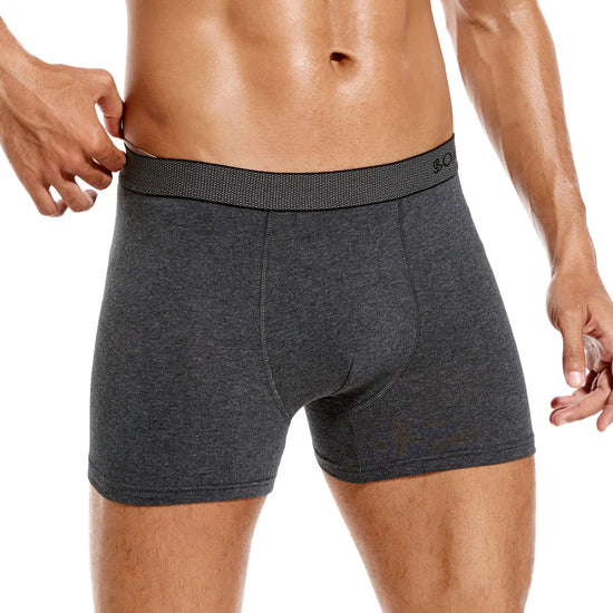 Premium Cotton Boxer Shorts - Men&