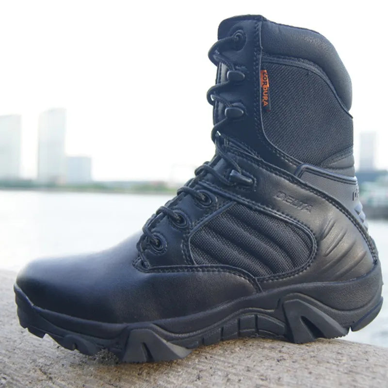 Mens Tactical Ankle Boots