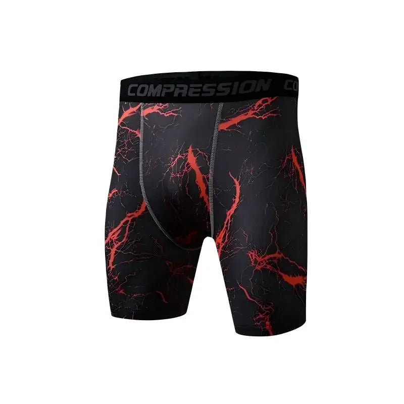 Mens Quick Dry Compression Shorts