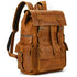 Genuine Leather Laptop Backpack