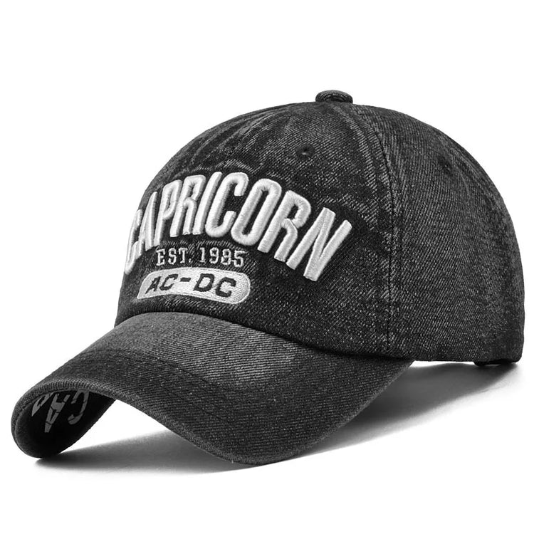 Denim Snapback Cap