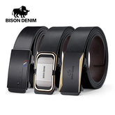 Mens Leather Ratchet Belt