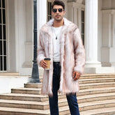 Faux Fur Long Jacket