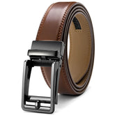 Mens Genuine Leather Ratchet Belt