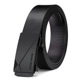 Mens Leather Ratchet Belt