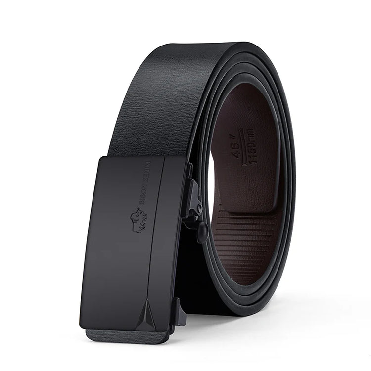 Mens Leather Ratchet Belt