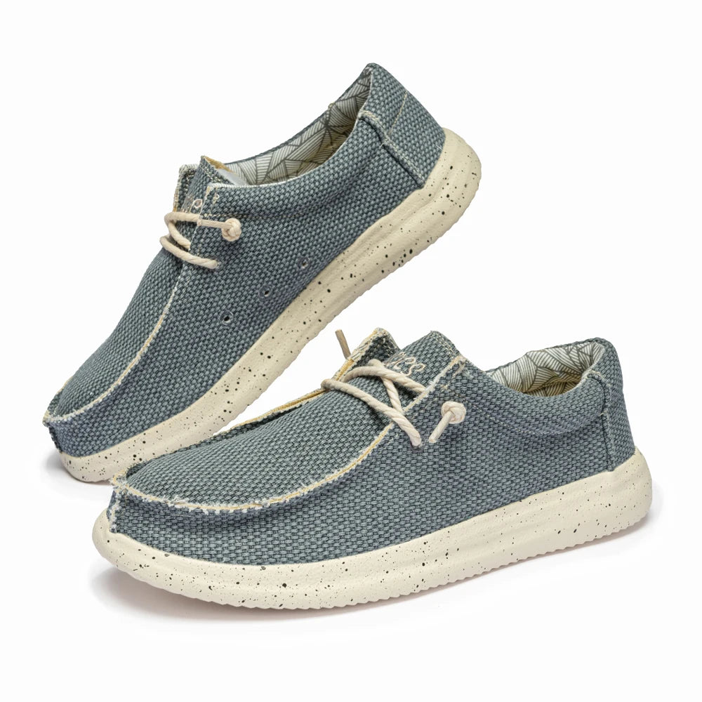 Mens Canvas Slip On Loafers