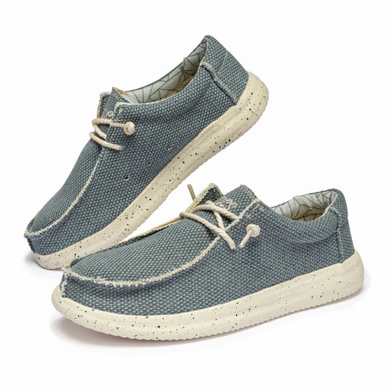 Mens Canvas Slip On Loafers